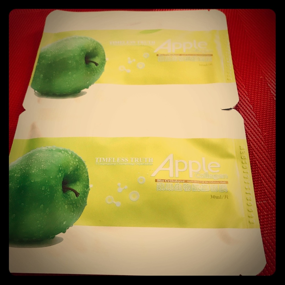 Apple collagen mask💆🏻